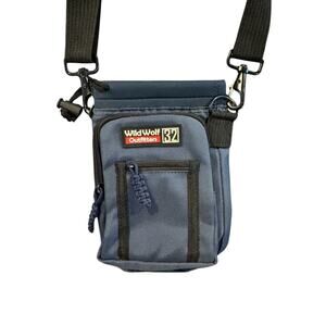 Wild Wolf Outfitters Crossbody 32oz Water Bottle Holder Bag Adjustable Utility